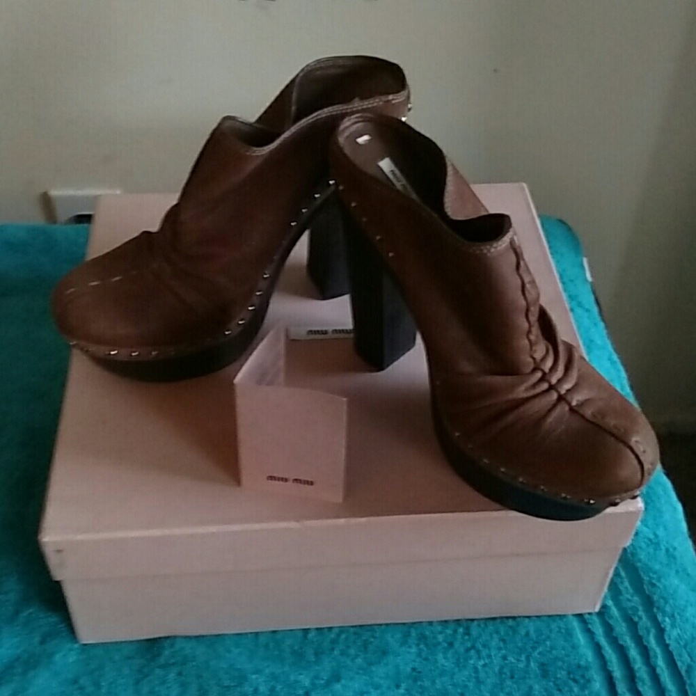 Miu Miu Clogs